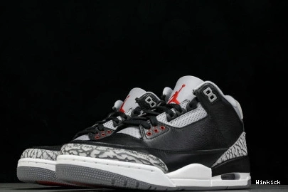 Jordan “Black Air Cement” 3 2024  OG DN3707-010 1121